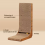 Manufacturer Wholesale L Shape Corrugated Cardboard Cat Scratcher Board