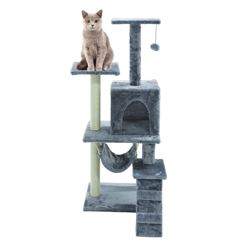 Manufacturer Wholesale Sisal Scratcher Tree Cat Condo