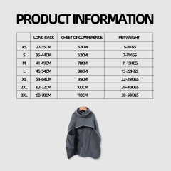 Wholesale Comfortable Soft Quick Drying Pet Dog Bathrobes