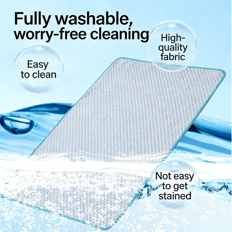 Wholesale Custom Logo Pet Product Breathable Cat Dog Cooling Mat