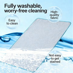 Wholesale Custom Logo Pet Product Breathable Cat Dog Cooling Mat