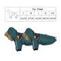 Manufacturer wholesale warm green red blue black dog coat winter