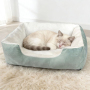 Manufacturer Wholesale Custom Logo Plush Comfortable Anti-slip Bottom Cat Dog Bed Calming