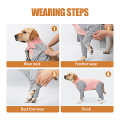 Wholesale Summer Anti Hair Shedding Pet Accessories Pajama Dog Jumpsuit