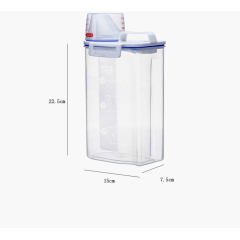 Manufacturer wholesale plastic damp-proof dog food container