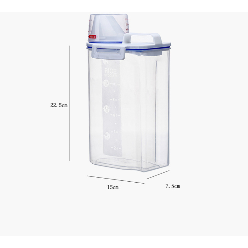 Manufacturer wholesale plastic damp-proof dog food container