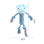 Wholesale Cute Design Chew Squeaky Pet Dog Plush Rope Toys