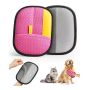 Wholesale Leather Yellow Dog Cat Pet Hair Remover Glove