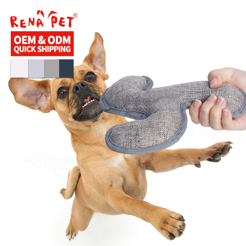 Manufacturer Wholesale Custom Logo Grey Dog Chew Toy