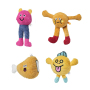 Wholesale Custom Logo Cute Squeaky Cat Toy Plush