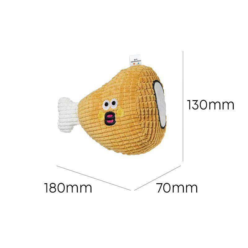 Wholesale Custom Logo Cute Squeaky Cat Toy Plush