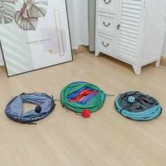 Manufacturer wholesale foldable cat tunnel three design
