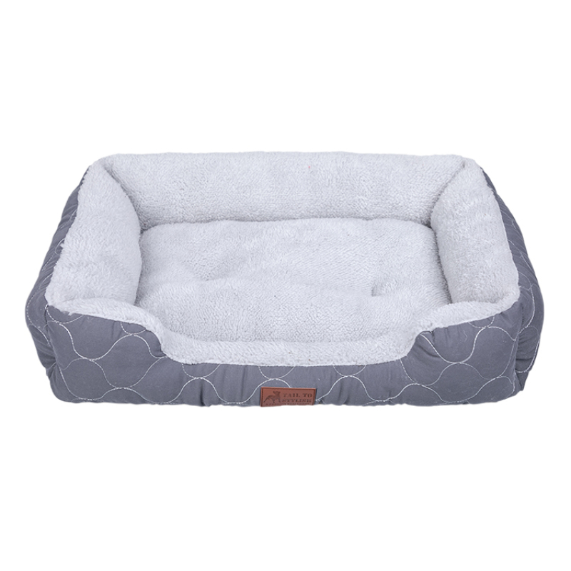 Wholesale Manufacturer Custom Logo Plush Pet Product Pet Dog Bed Accessories