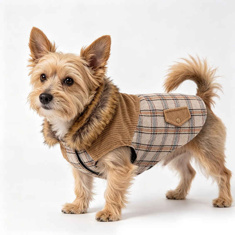 Wholesale Warm Custom Logo Dog Pet Clothes Luxury