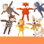Manufacturer wholesale chewing animal design dog plush toys