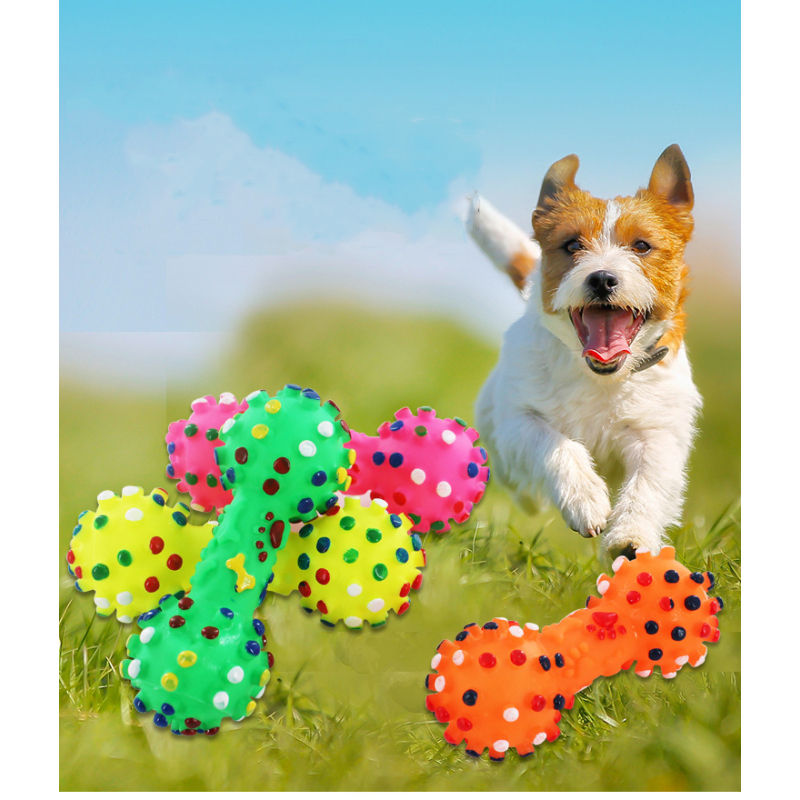 Manufacturer wholesale squeaky mix color dog vinyl toys