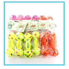 Manufacturer wholesale squeaky mix color dog vinyl toys