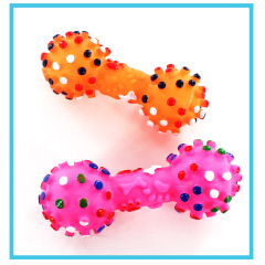 Manufacturer wholesale squeaky mix color dog vinyl toys