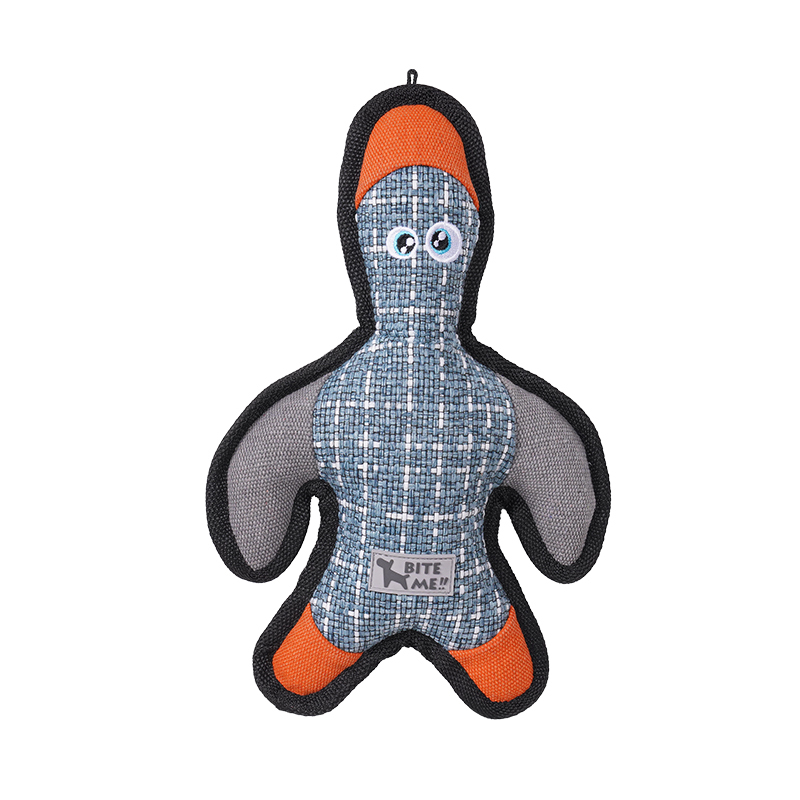 Manufacturer wholesale bite-resistence chew snake shape dog tuff toys