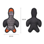 Manufacturer wholesale bite-resistence chew snake shape dog tuff toys