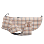 Wholesale Brown Grey Plaid Pet Dog Clothes Custom