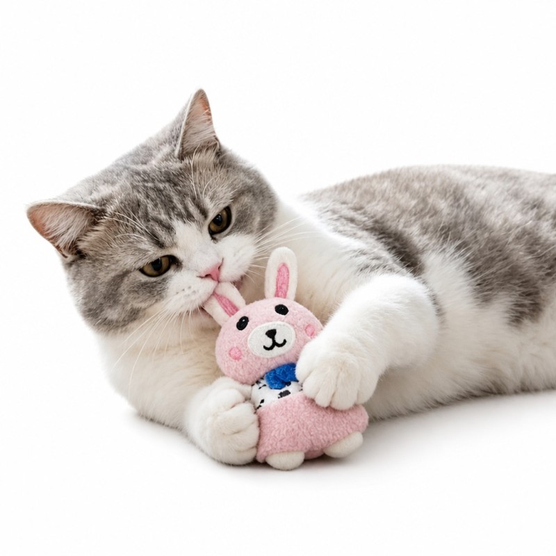 Wholesale Custom Logo Plush Cat Toys Catnip Replacement