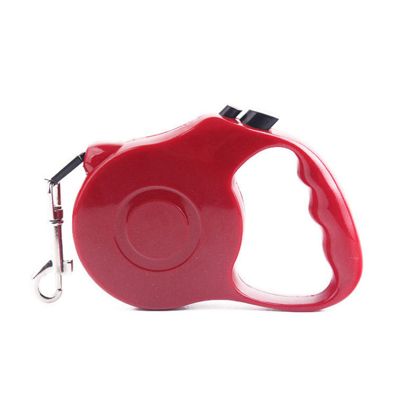 Manufacturer wholesale small large plastic nylon multi-colors dog automatic retractable leash
