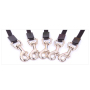 Manufacturer wholesale small large plastic nylon multi-colors dog automatic retractable leash