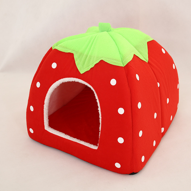 Wholesale Custom Logo Warm Strawberry Design Pet Product Cat House