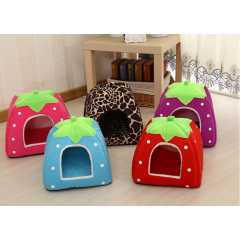 Wholesale Custom Logo Warm Strawberry Design Pet Product Cat House