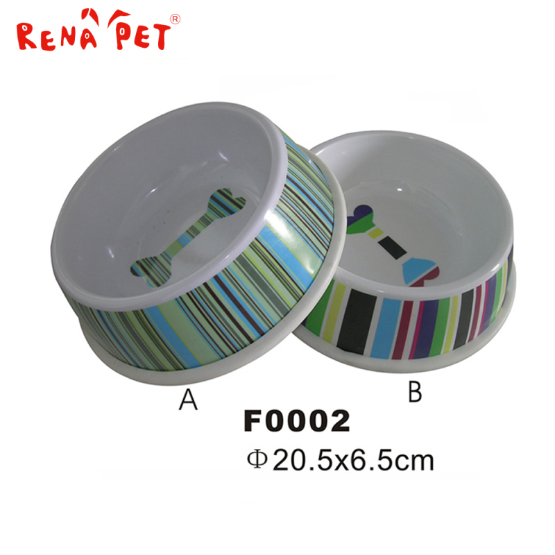 ECO pet plastic food bowl feeder pet accessories wholesale china