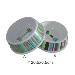ECO pet plastic food bowl feeder pet accessories wholesale china