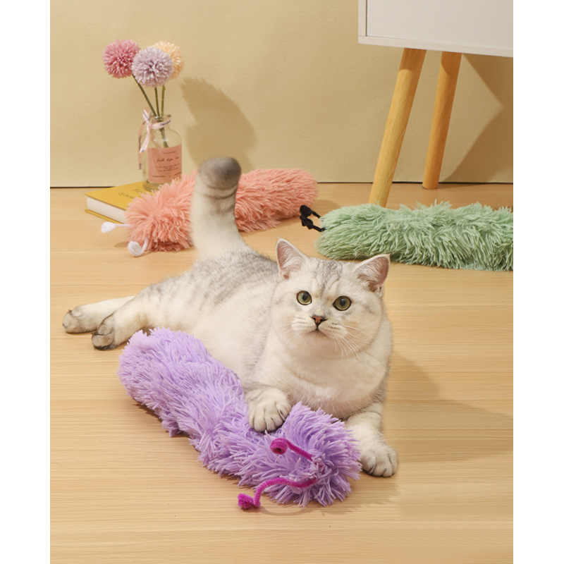 Wholesale Pet Product Catnip Included Cat Plush Toy