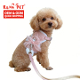 Wholesale Cute 1.2m 1.8m Leash Small Dog Cat Harness
