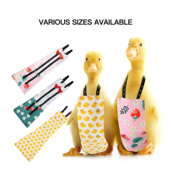 Wholesale Optional Styles Pet Diaper Adjustable Washable Pet Goose Chicken Duck Diaper Duckling Clothes