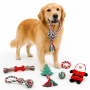 Wholesale Christmas Chew Dog Rope Toys Set