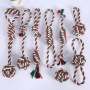 Wholesale Christmas Chew Dog Rope Toys Set