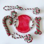 Wholesale Christmas Chew Dog Rope Toys Set