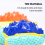 Manufacturer Wholesale Tortoise Design Pet Product Durable TPR Plush Dog Chew Toy
