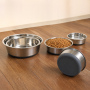 Wholesale Anti-slip Cat Dog Bowl Stainless Steel