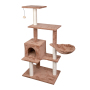 Manufacturer Wholesale Brown Sisal Short Plush Cat Trees Scratcher