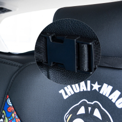 Manufacturer wholesale oxford waterproof foldable cheap pet dog car trunk seat cover