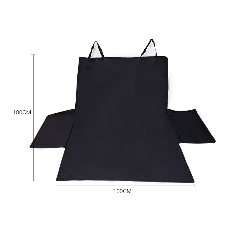 Manufacturer wholesale oxford waterproof foldable cheap pet dog car trunk seat cover