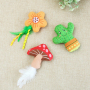 Manufacturer wholesale custom forest series interactive cat plush toy