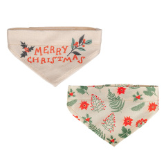 Wholesale Customized Christmas Dog Bandanas Bulk