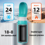 Wholesale Custom Logo Package Portable Travel Insulated Dog Water Bottle