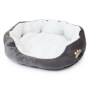 wholesale manufacturer round lambhair cat warm bed