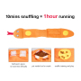 Manufacturer wholesale cute functional dog four feeder plush toys set