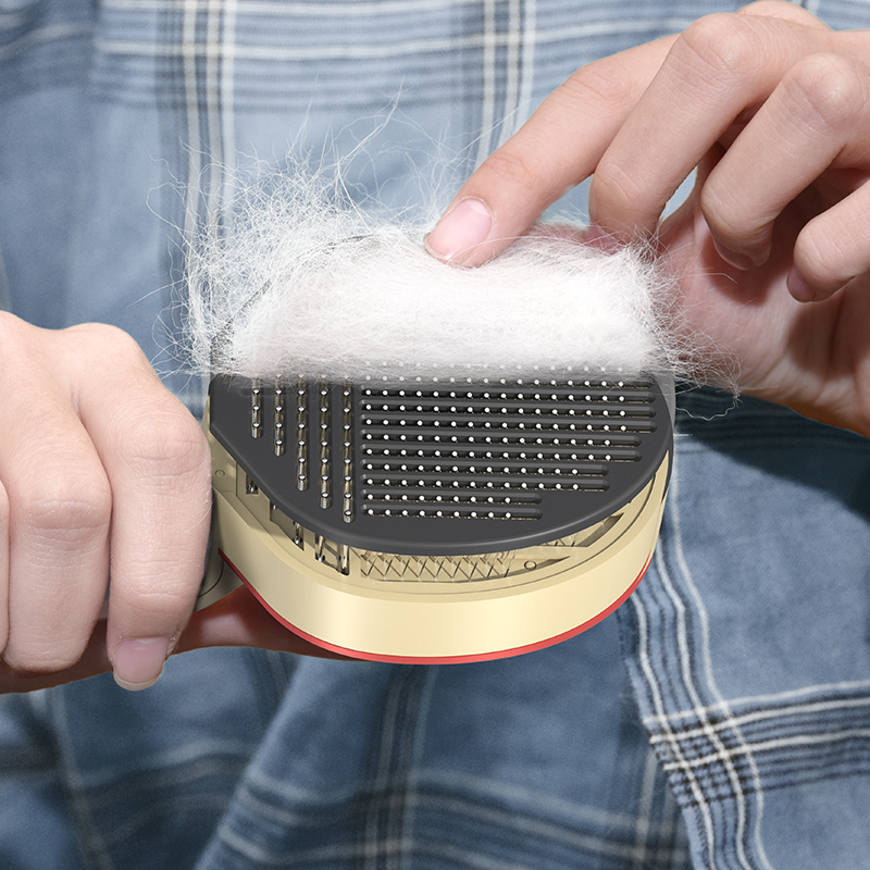 Manufacturer wholesale remove hair dog brush pingpong bat design