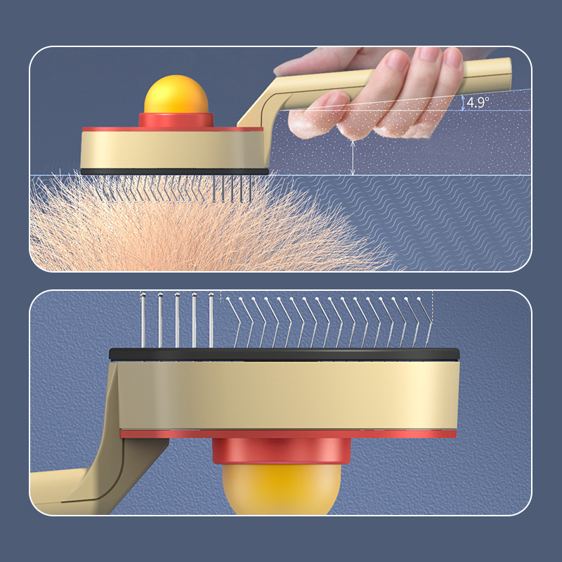 Manufacturer wholesale remove hair dog brush pingpong bat design